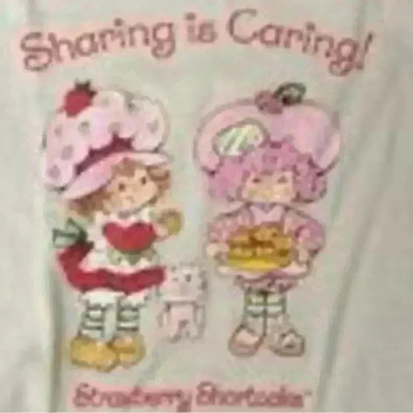 NWT Y2K style baby doll Strawberry Shortcake T shirt size large. - Picture 2 of 9